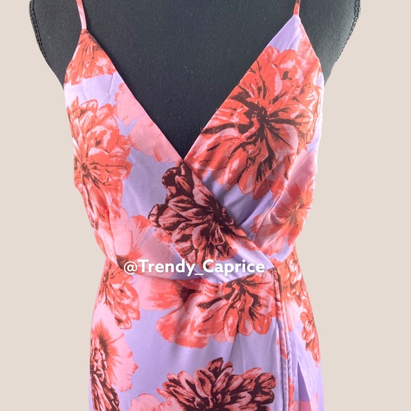Floral Print Sleeveless Summer Midi Dress - Picture 7 of 9